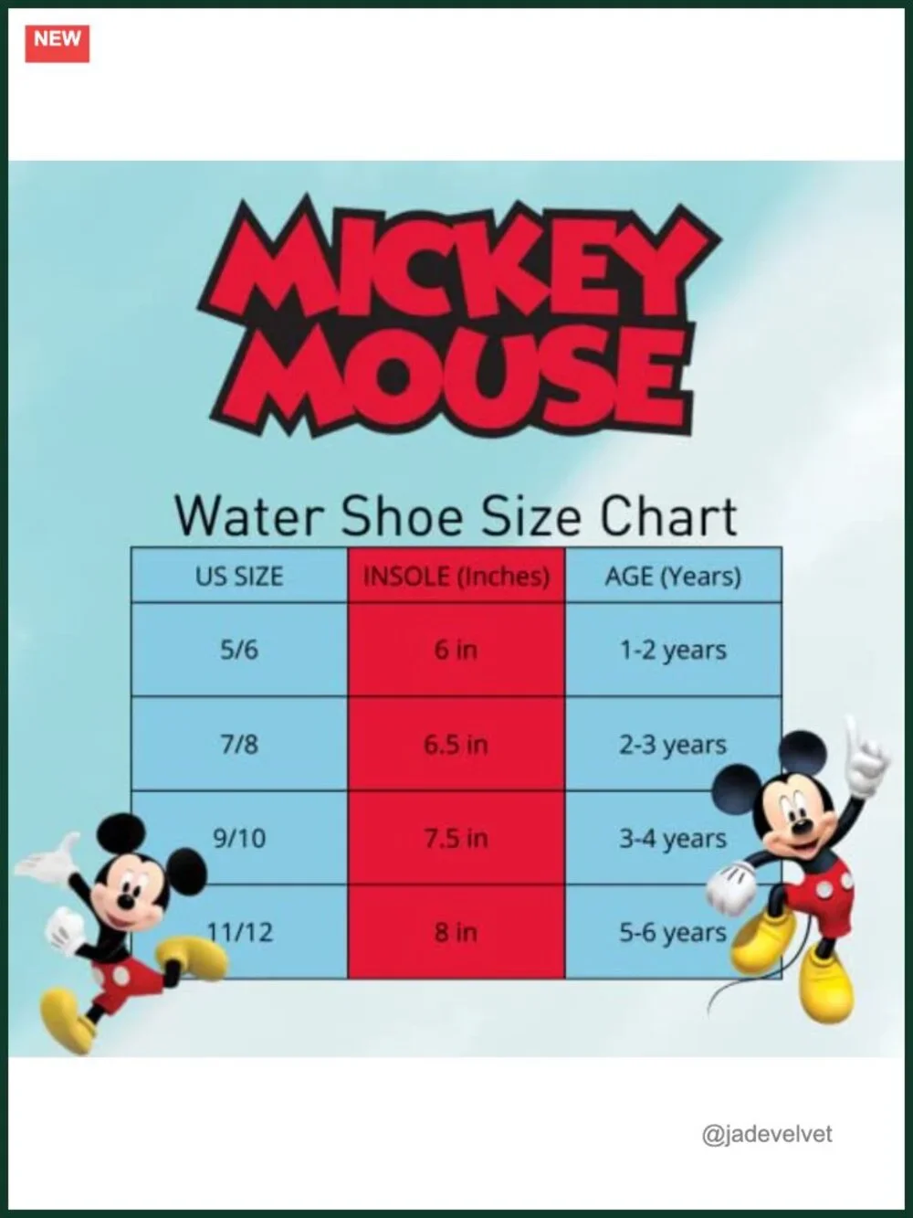 Mickey Mouse Water Shoes for Boys - Aqua Socks with Bungee Closure - Quick Dry